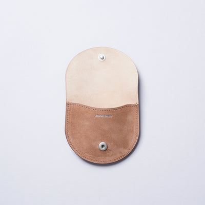 <ASUMEDERU> Coin Case / Beige