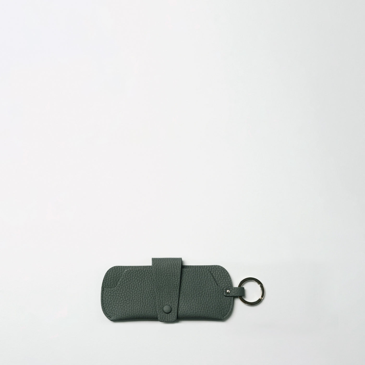 ＜KOBE LEATHER＞Glasses case/黑色