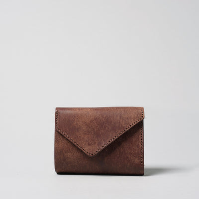 <LITSTA> Coin Wallet 3 / Dark Brown