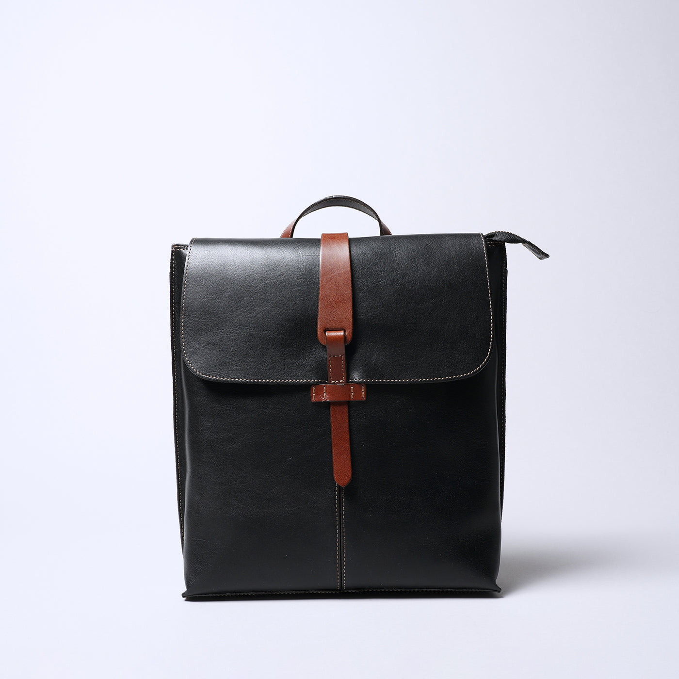 <Laisser Faire> Search Vegetable Tanned Combination Back Pack / Black