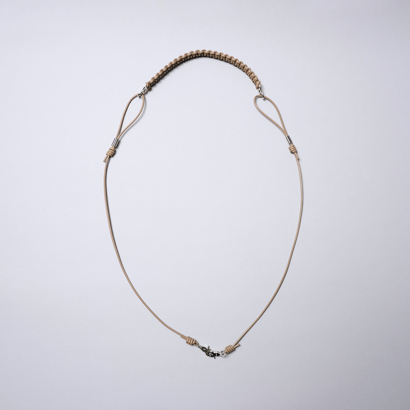 <SENTI FLATTER THE SENSES> Leather Blade Multi Strap / Camel