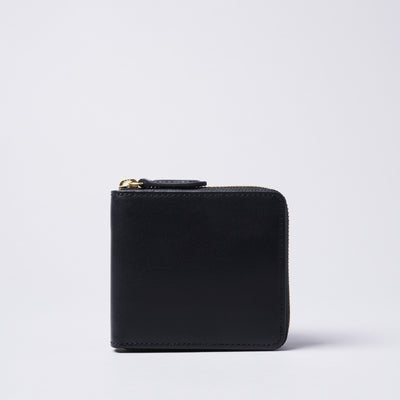 <SLOW> herbie -round short wallet-/Black