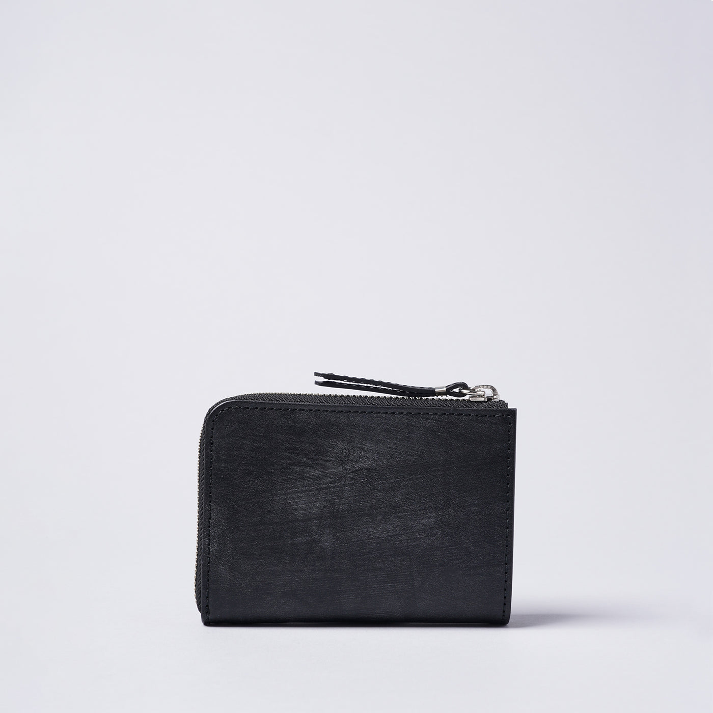 <SLOW> bridle -L Zip middle wallet-/Black