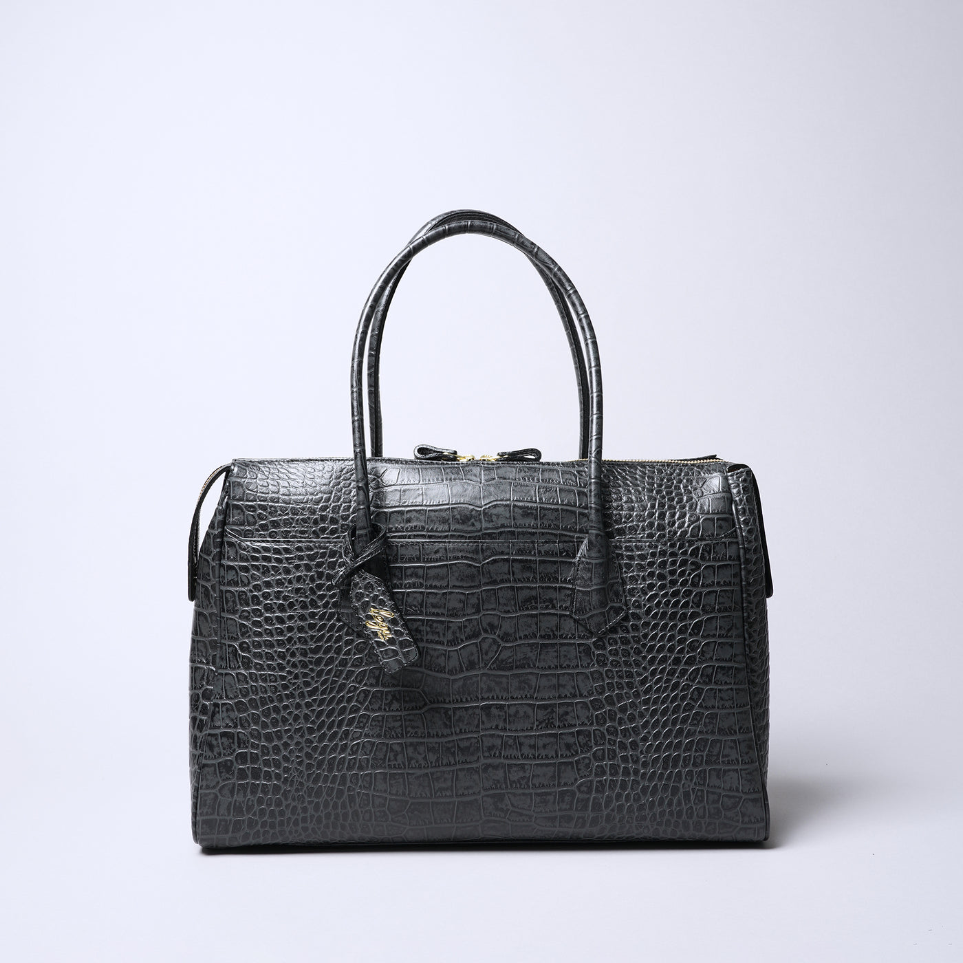 ＜レグ＞クローマ 大きめA4トートバッグ/ネイビー