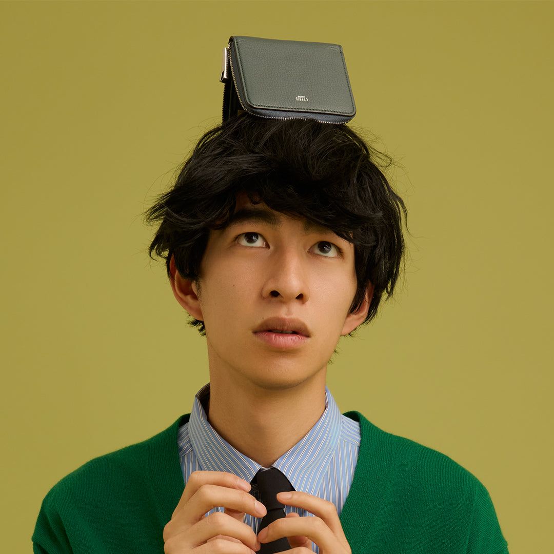 <CYPRIS> RF Compact Wallet / Green