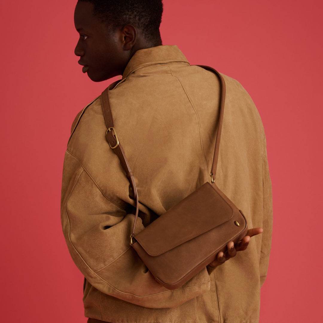 ＜コケット＞ノア（Shoulder Bag）/ブラウン