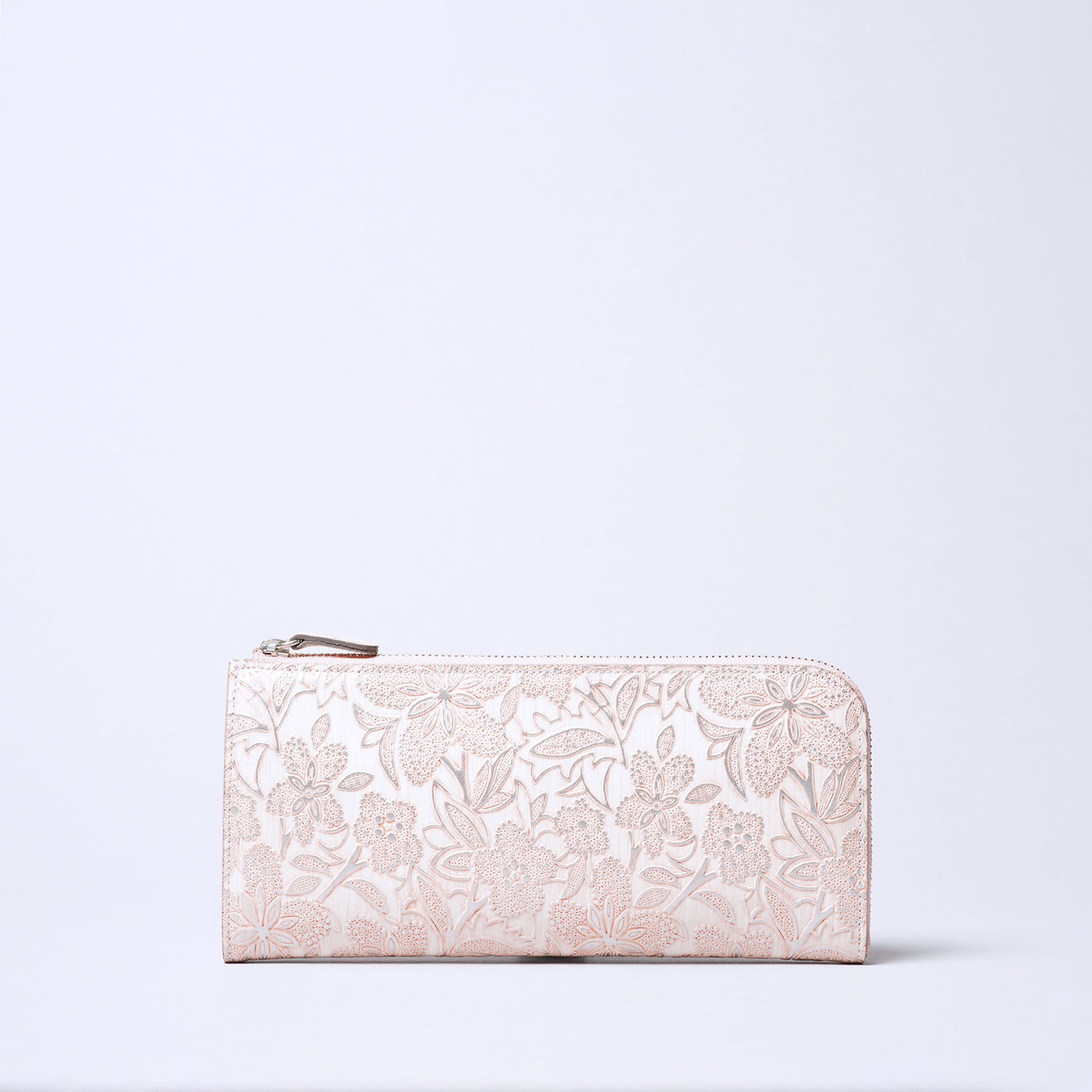 <ARUKAN> Claire L Zip Long Wallet / Pink