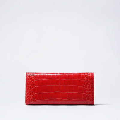 <kiichi> Alike Series Long Wallet (Flap Closure) / Red