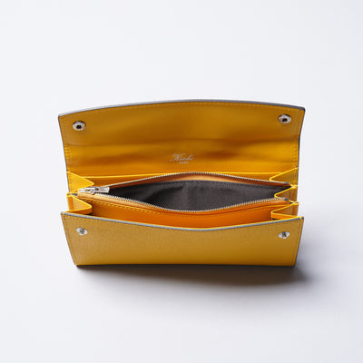 <kiichi> Shade Series Long Wallet (Hook Closure) / Yellow