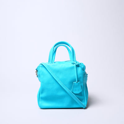 <REN> Hallie 2 Way Cube Crossbody  /Turquoise