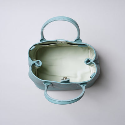 ＜itten-itten＞迷你皮革托特包(附D型環)/黃色