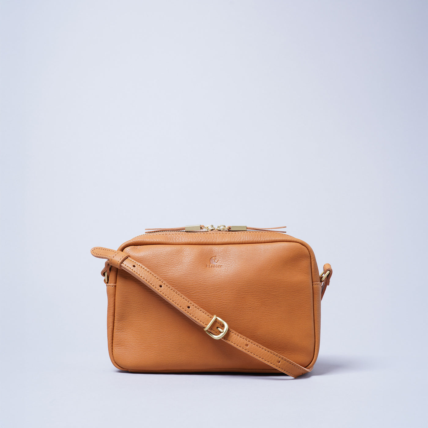 <kissora> Olive Tanned Leather Mini Shoulder / CAM