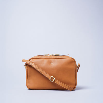 <kissora> Olive Tanned Leather Mini Shoulder / CAM