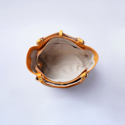 ＜kissora＞Amare 托特包/棕色