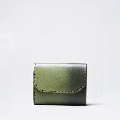 <cotocul> Gradation Dyed Mini Wallet / Dirt