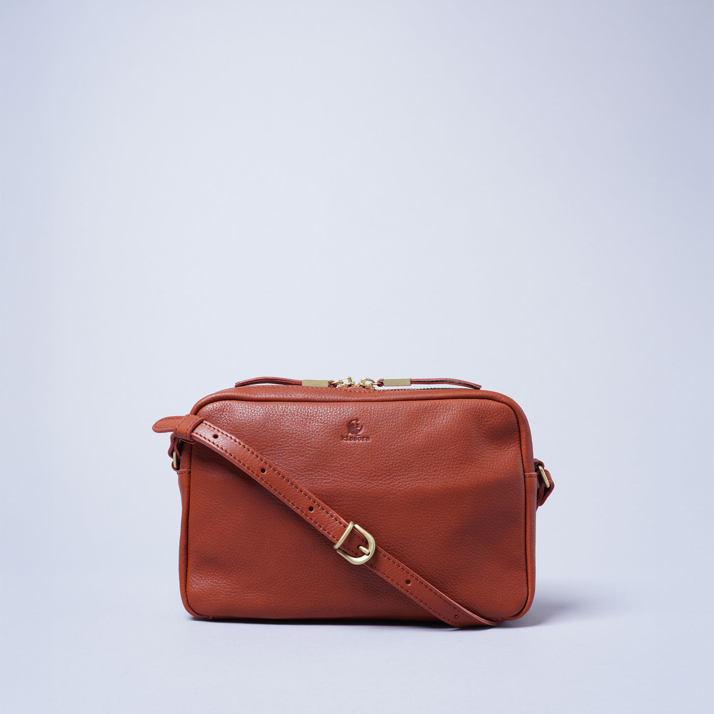 <kissora> Olive Tanned Leather Mini Shoulder / CHO