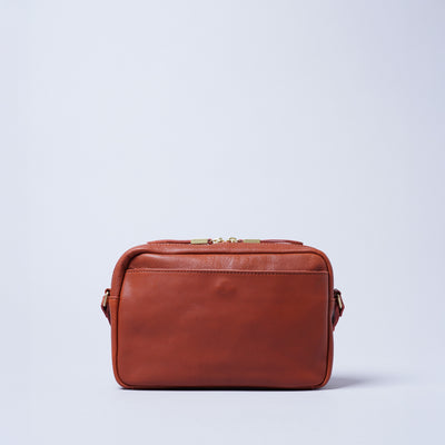 <kissora> Olive Tanned Leather Mini Shoulder / CAM