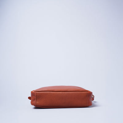 <kissora> Olive Tanned Leather Mini Shoulder / CAM