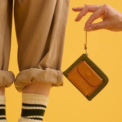 ＜ヌメリ＞ソッティミニ バイカラー/グリーン×イエロー