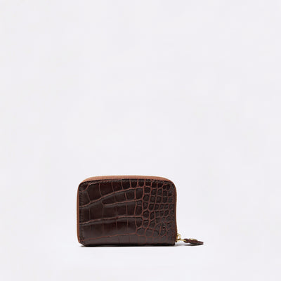 <kiichi> Alike Series Coin Case (Round) / Brown