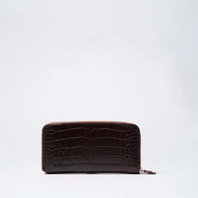 <kiichi> Alike Series Long Wallet (Round) / Brown