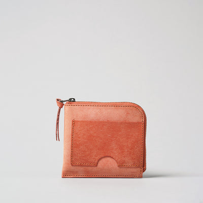 <LITSTA> Compact Wallet Half / Camel