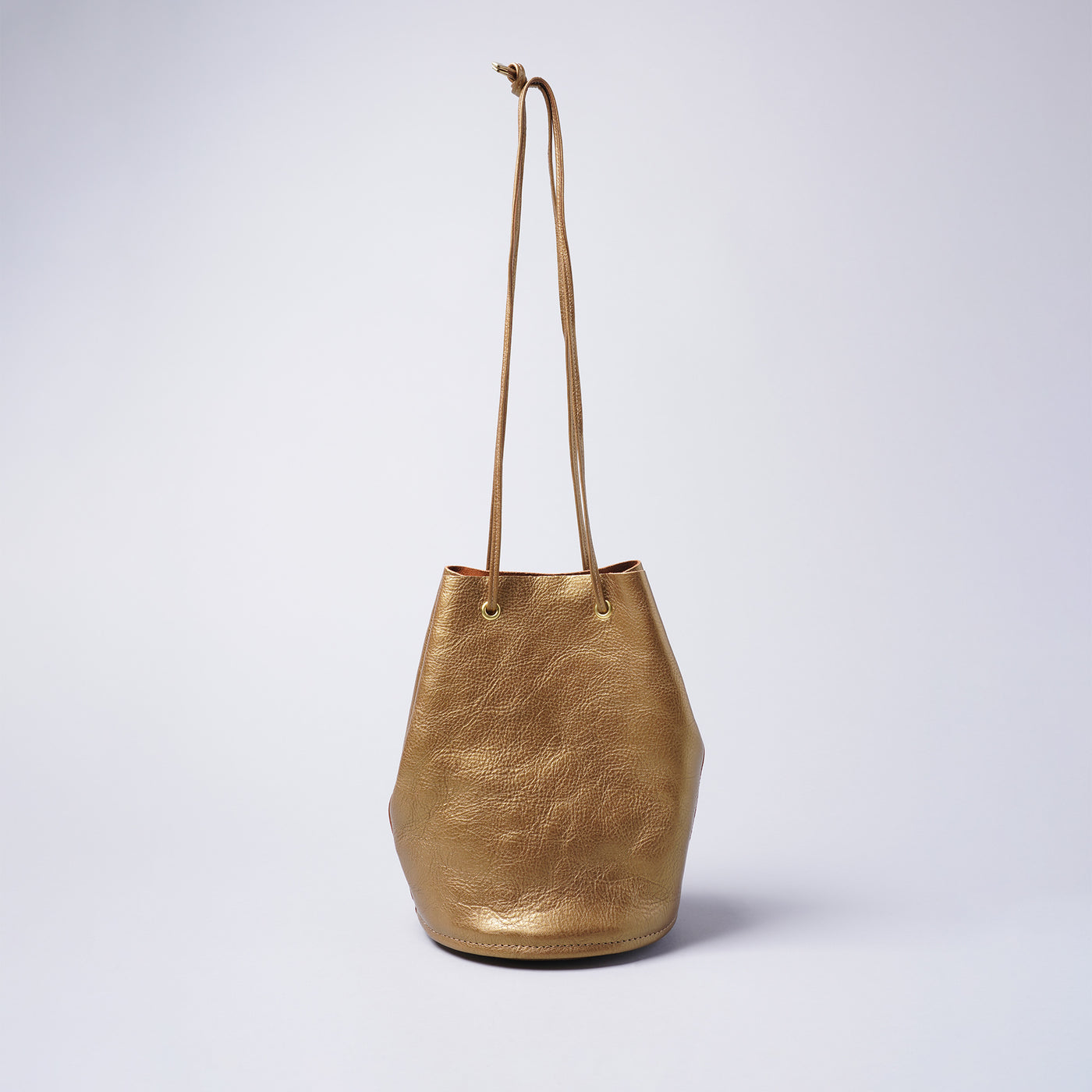 <Annak> Draw String Shoulder Bag / Gold