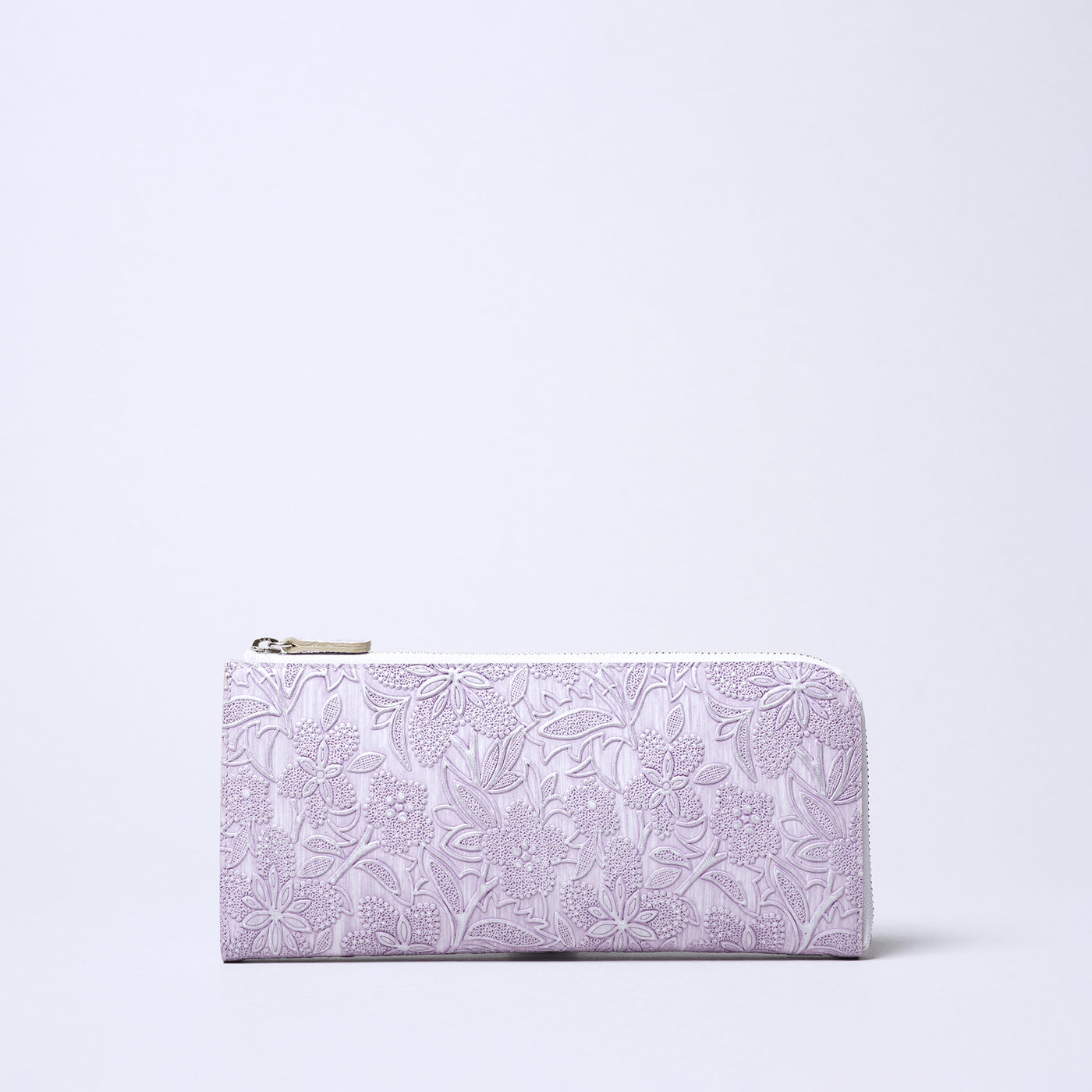 <ARUKAN> Claire L Zip Long Wallet / Pink