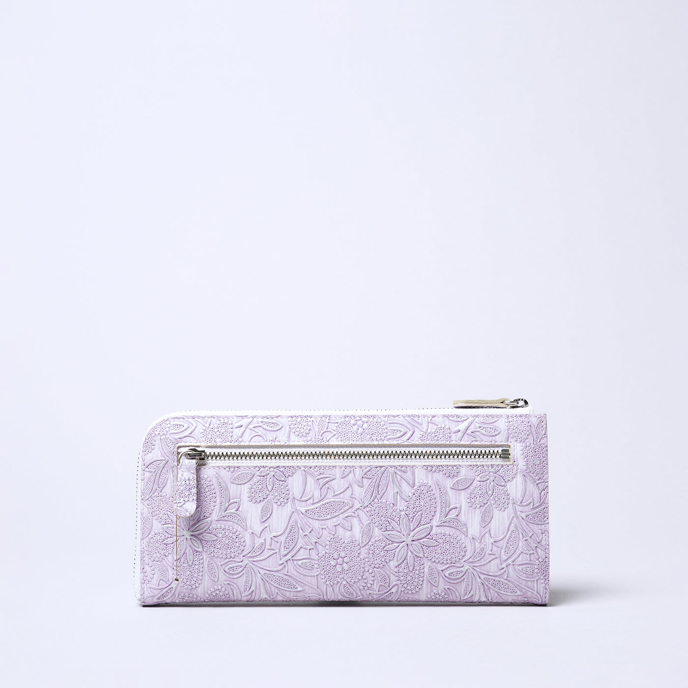 <ARUKAN> Claire L Zip Long Wallet / Pink