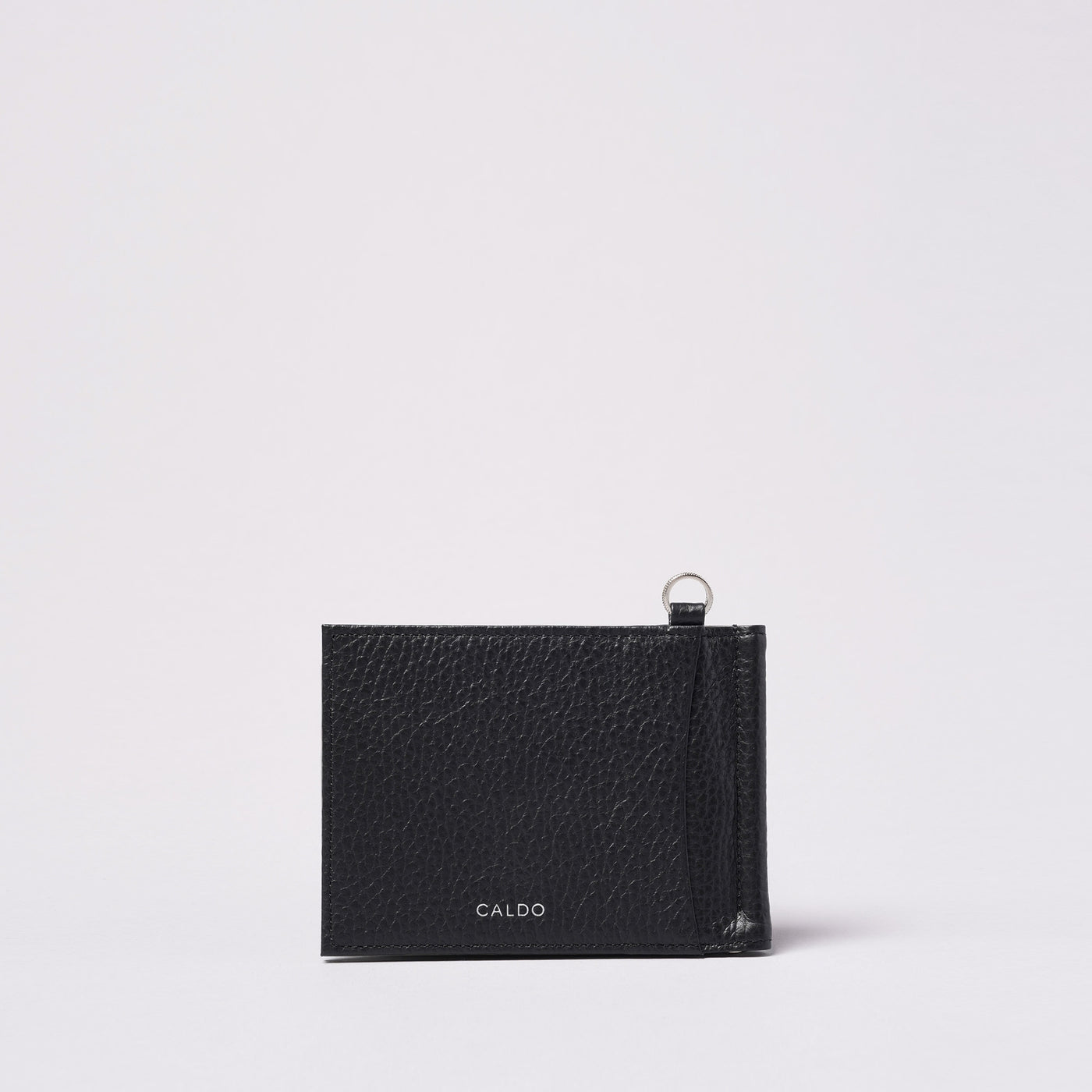 <CALDO tokyo japan> CROSSOVER Money Clip Wallet / Pink Gray