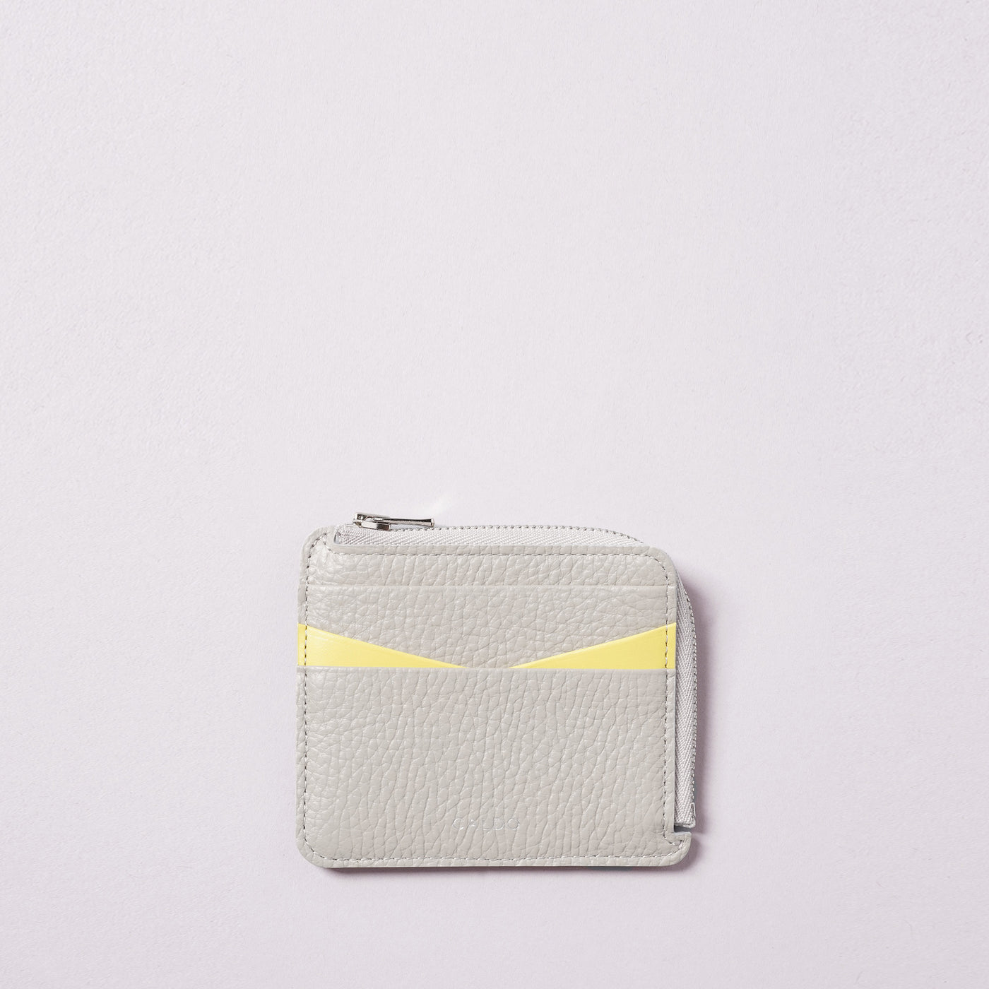 <CALDO tokyo japan> CROSSOVER Square Fragment Case / Light Gray Yellow