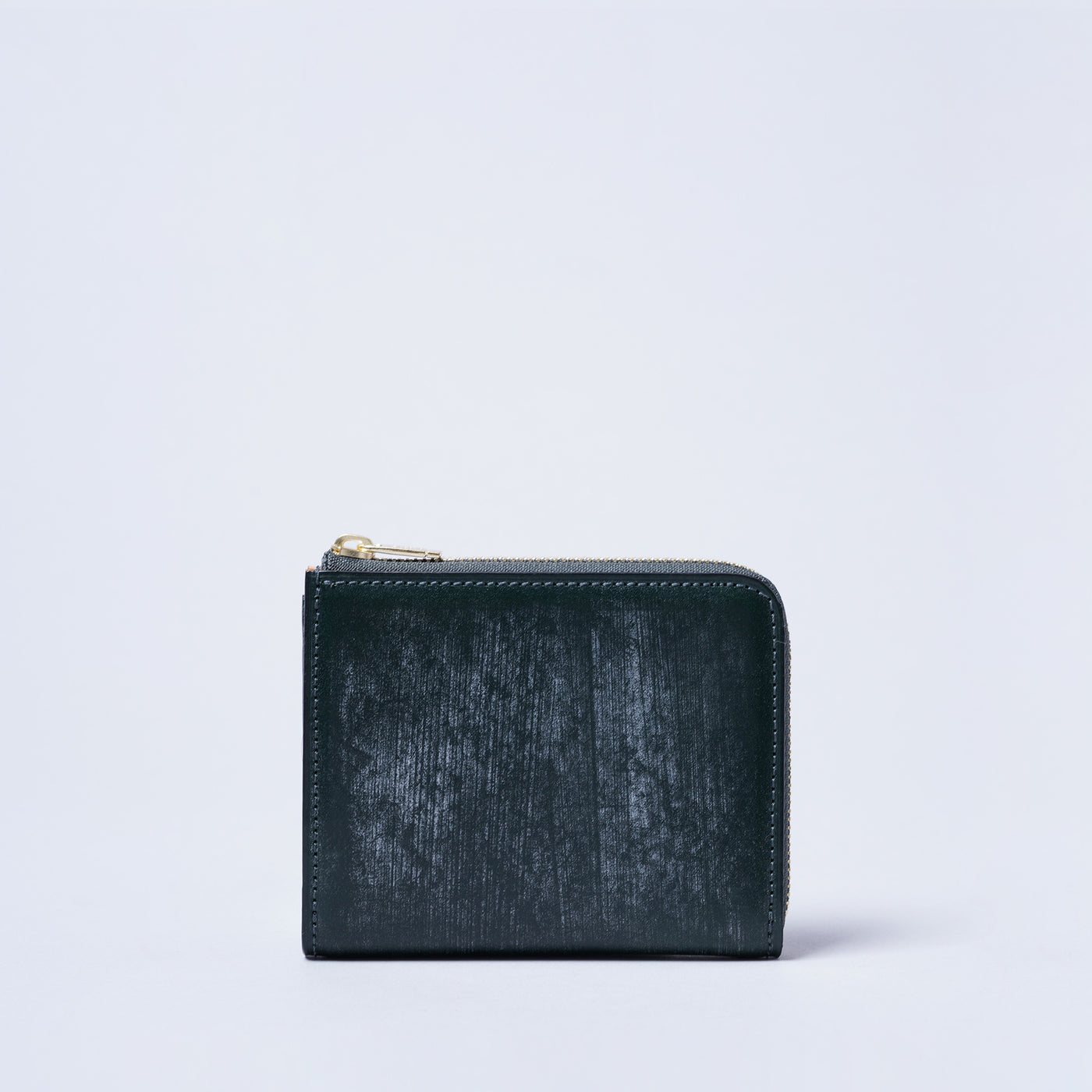 <CRAFSTO>  Bridle Leather L Zip Wallet / Navy