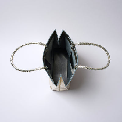 <Coquette> Leather Tote (Shiny) / Black