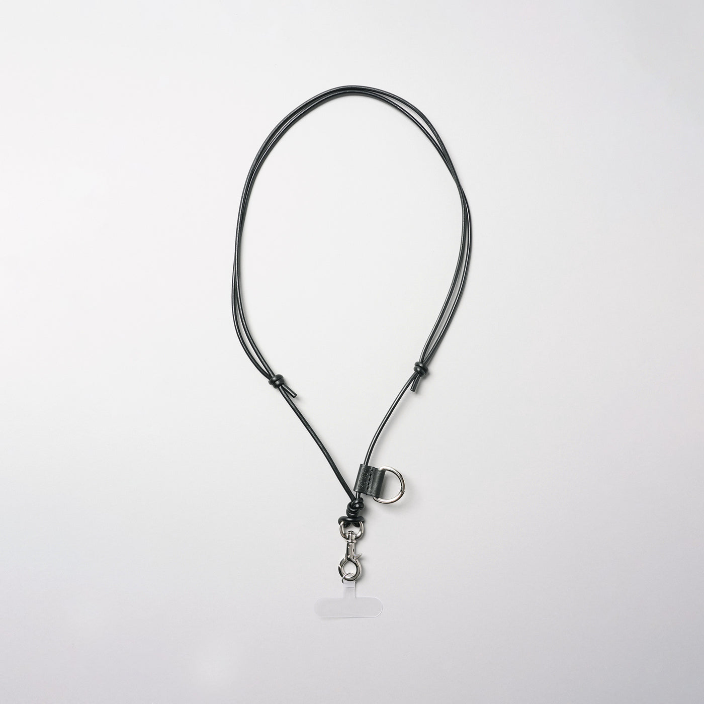 ＜delife＞Mobile Strap/Black