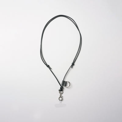 ＜delife＞Mobile Strap/Black