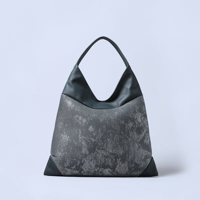 ＜エスティーヌ＞オブリークシリーズ トートバッグ/グレー