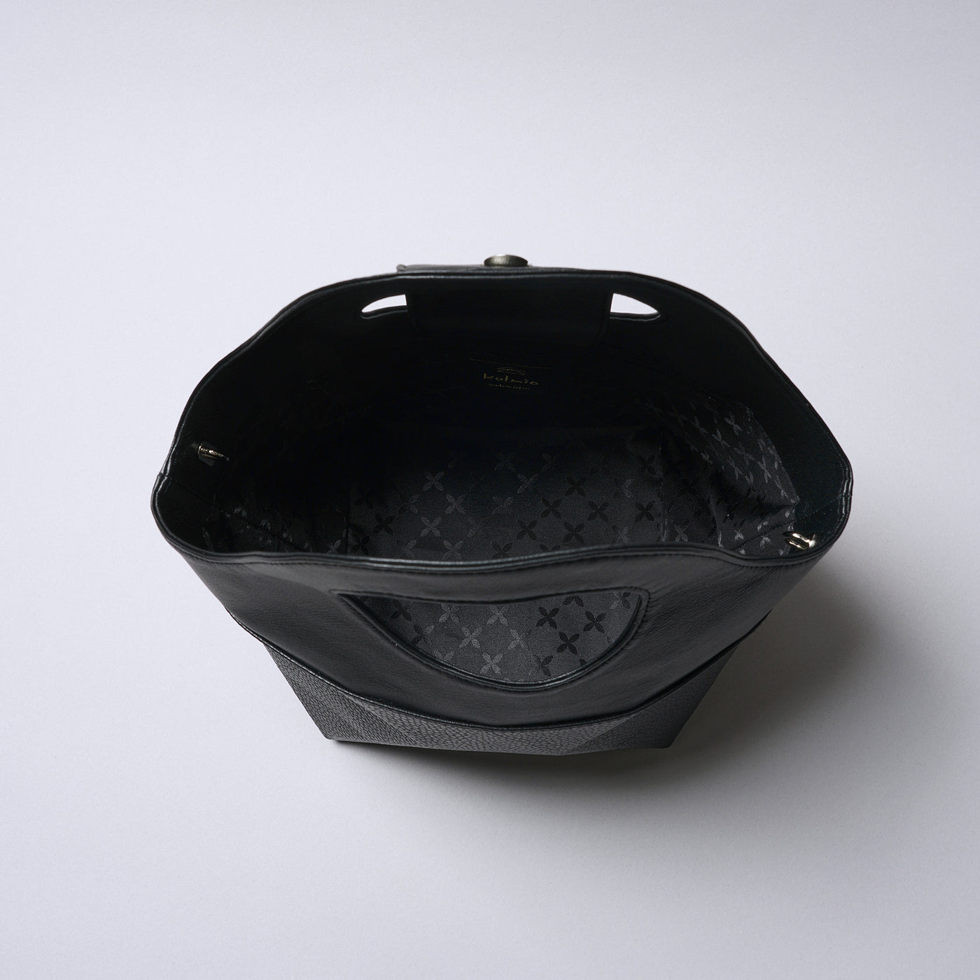 ＜Kolmio＞【VALO】01 2waytote/黑色×黑色