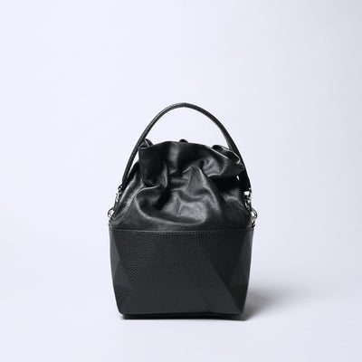 ＜Kolmio＞【VALO】05 KINCHAKU/黑色×黑色