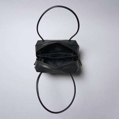 ＜Kolmio＞【VALO】07 MINIBOSTON/黑色×黑色