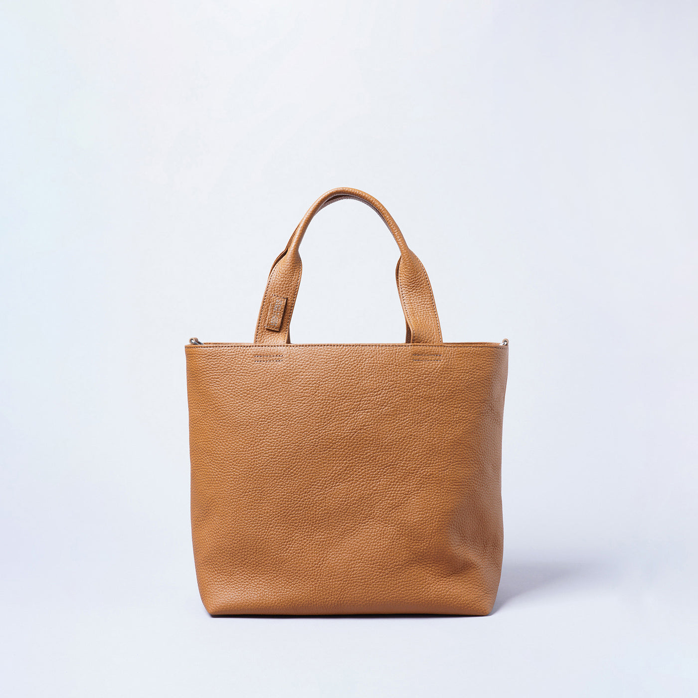 <LEZALI> Embossed Leather A4 Tote / Taupe