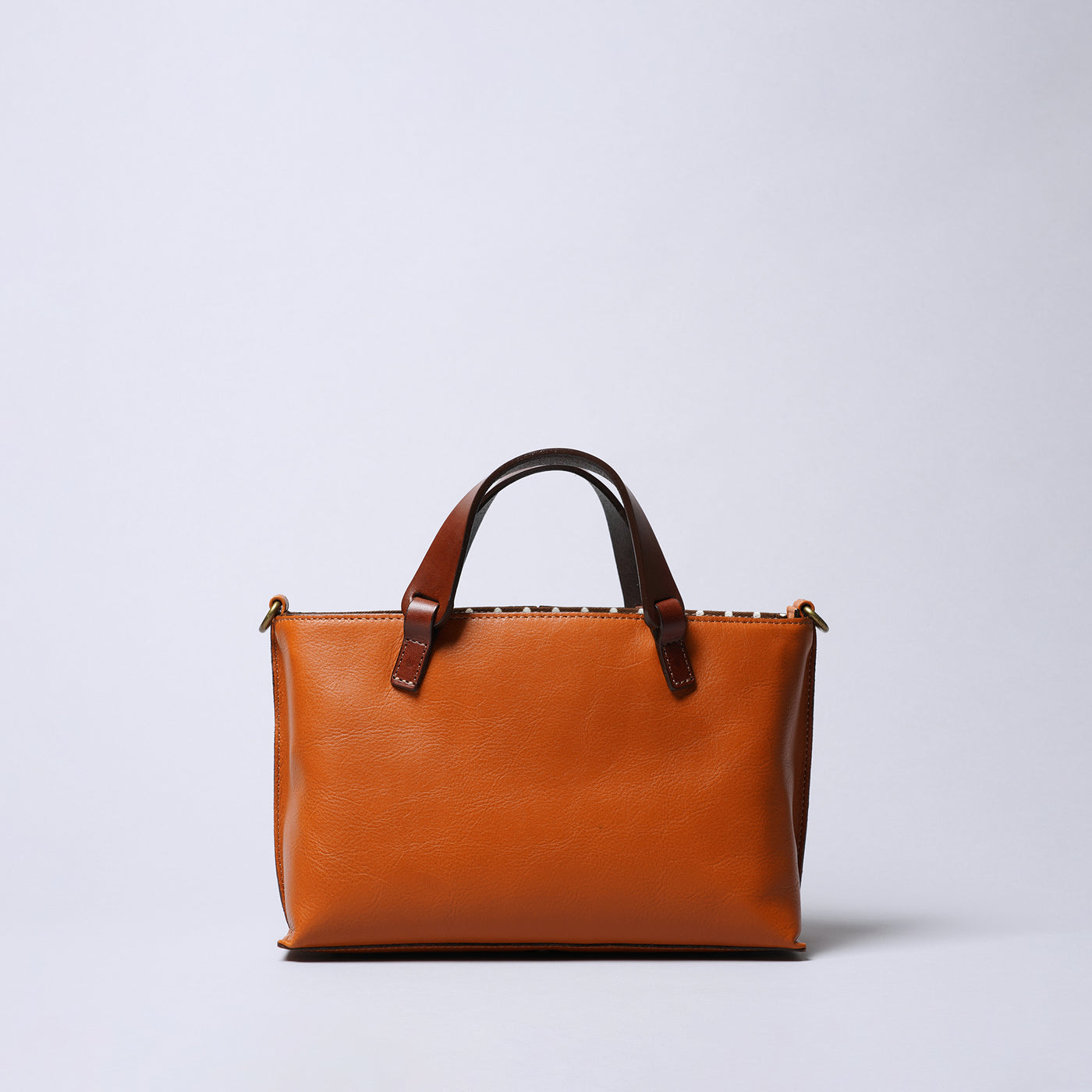 <Laisser Faire> Search Vegetable Tanned Combination 2 Way Shoulder Bag / Camel