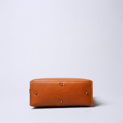 <Laisser Faire> Search Vegetable Tanned Combination 2 Way Shoulder Bag / Camel