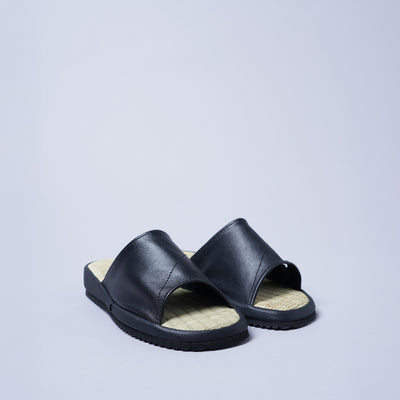<Liberato>  Tatami Sandal Slipper / Black
