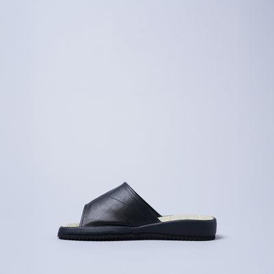 <Liberato>  Tatami Sandal Slipper / Black
