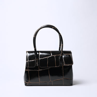 Prima Borsa 翻蓋式托特包/藏青色