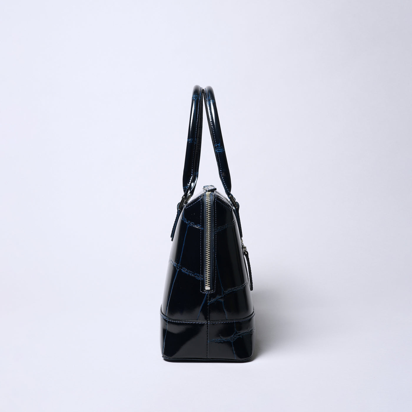 ＜リアルマインド ブラックレーベル＞プリマボルサ ブガッティ型トートバッグ/チョコ