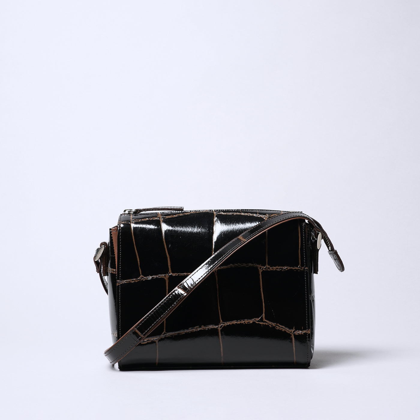 ＜リアルマインド ブラックレーベル＞プリマボルサ　ショルダーバッグ/チョコ