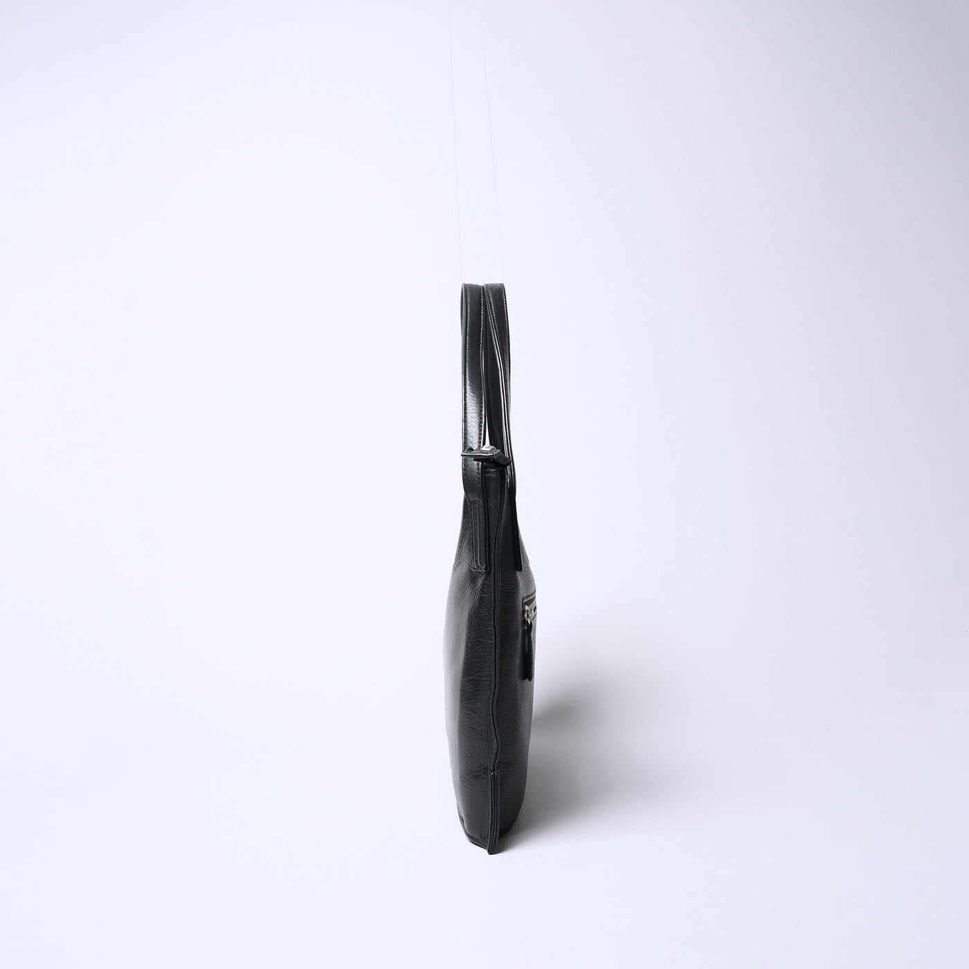 ＜リアルマインド ブラックレーベル＞フィッカ 薄マチトートバッグ/グレー