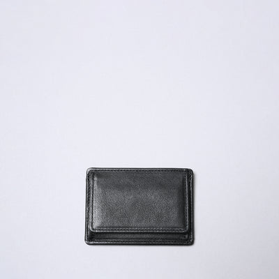 <SENTI FLATTER THE SENSES> Coin & Card Wallet / Black