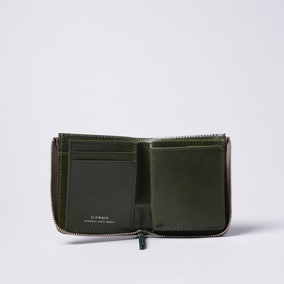 ＜SLOW＞bridle -Lzip short mini wallet-/駱駝色